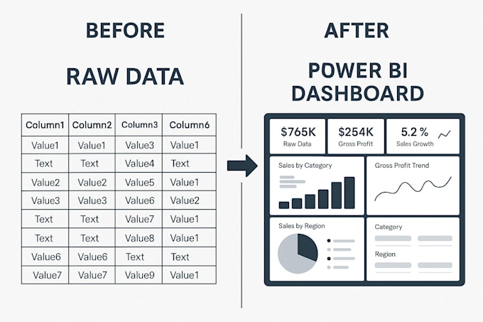 design interactive power bi dashboards for business insights