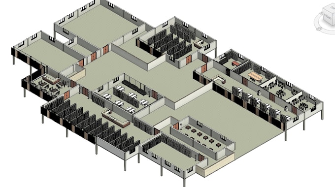create architectural plans and structural layouts using revit