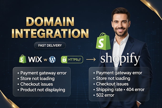 connect domain from godaddy, hostinger namecheap to shopify, wix, wordpress dns