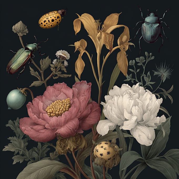 make a botanical watercolor illustration