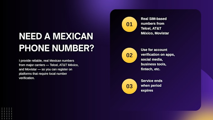 provide you with a mexican phone number