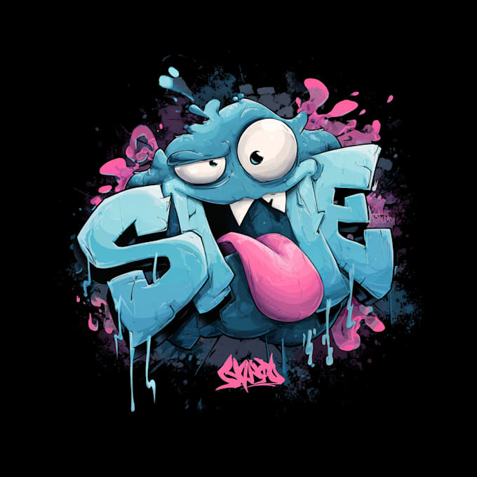 graffiti urban street artwork design