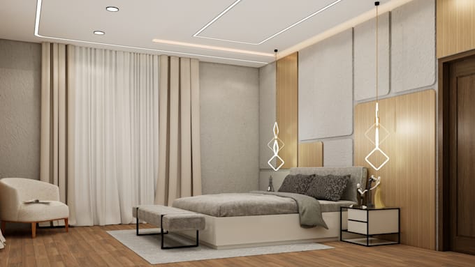 do architecture interior design sketchup 3d model and render