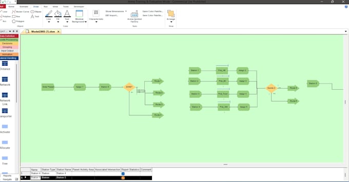 do simulation models in arena, simio, anylogic, netlogo, comsol, and flexsim