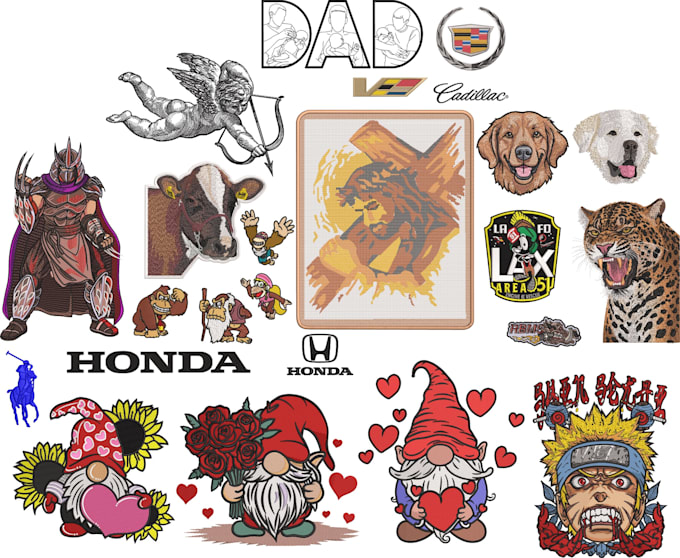 professional embroidery digitizing into dst pes exp