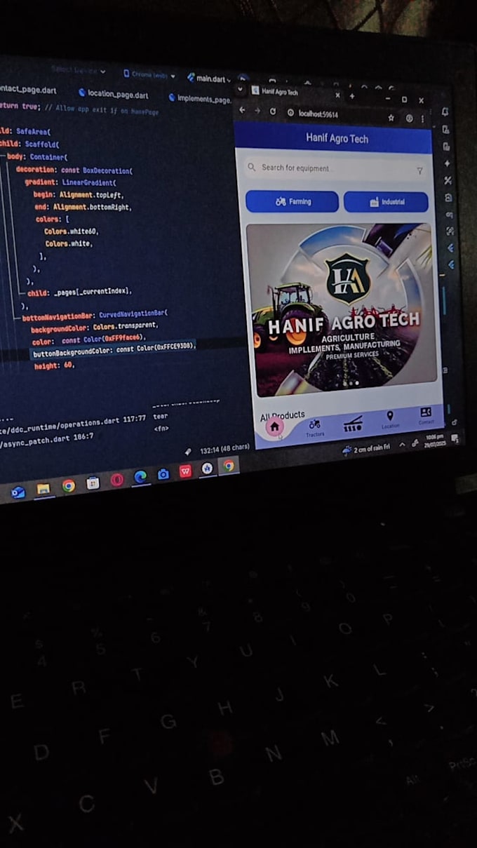 build flutter app for small business