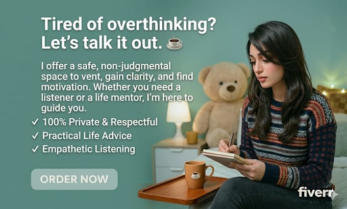 chat listen talk as a mentor compassionate private listener