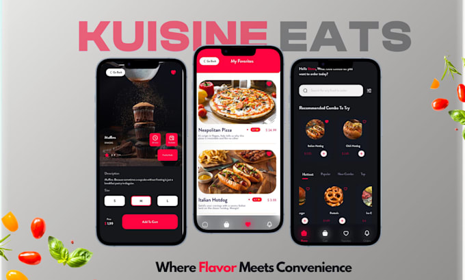build your food, fitness, or booking app with flutter
