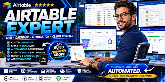 provide fast and professional airtable database setup and customization