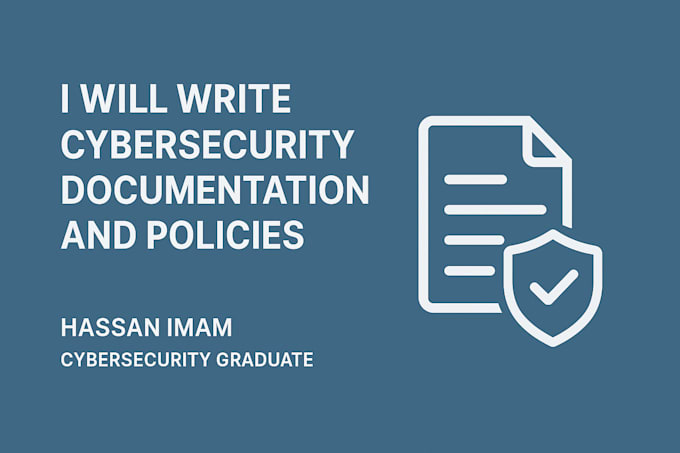 write cybersecurity documentation and policies