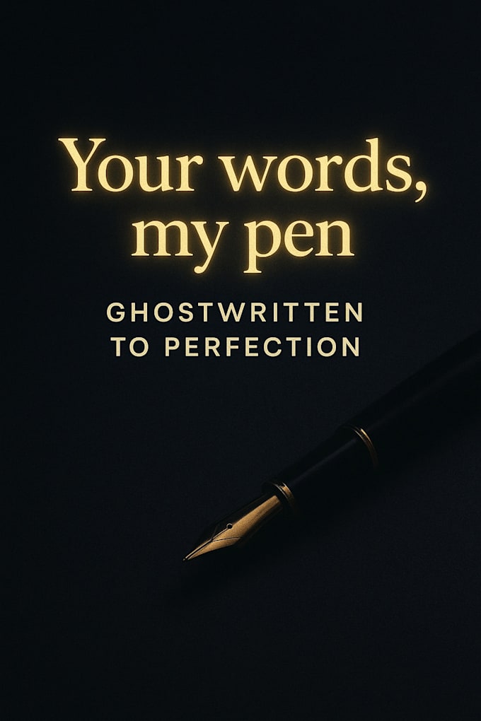 ghostwrite engaging original content for your book or blog