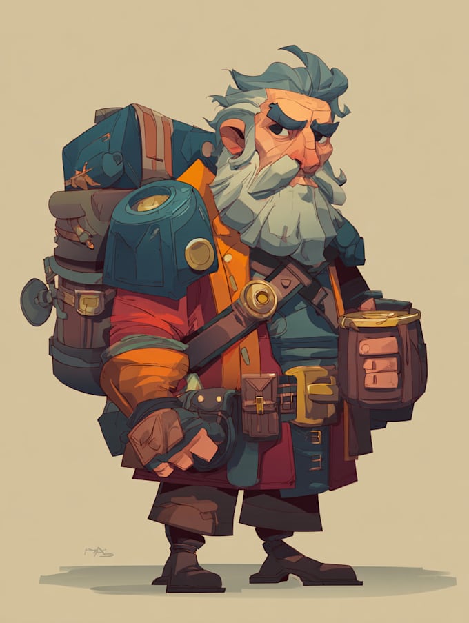 draw game character art, 2d game character art