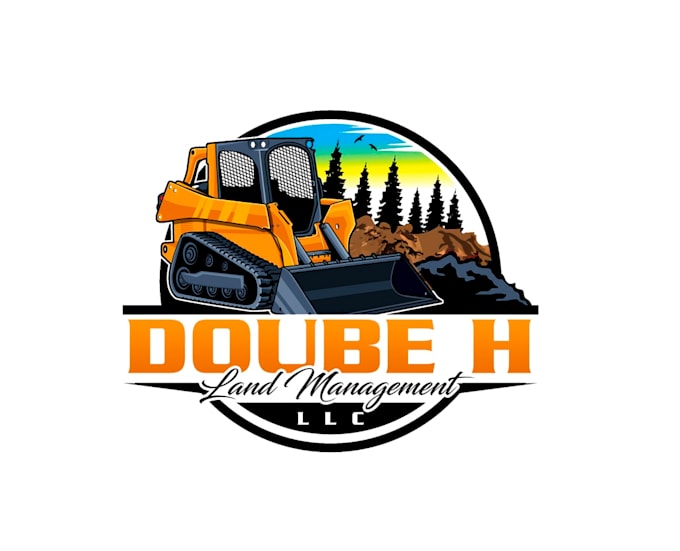 create exclusive and marvelous skid steer logo design