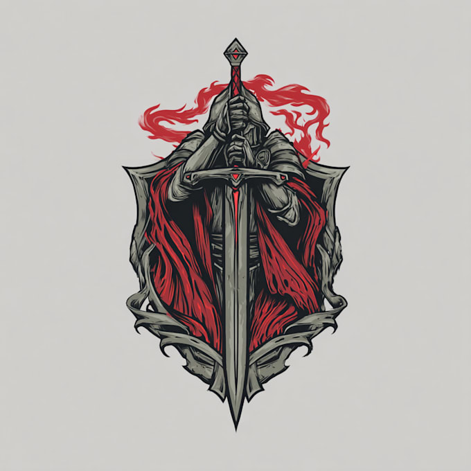 create a awesome rpg fantasy or sci fi logo for you