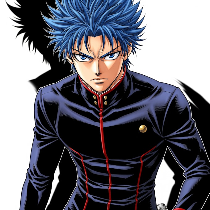 draw anime or cartoon illustration