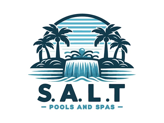 design branding pool logo