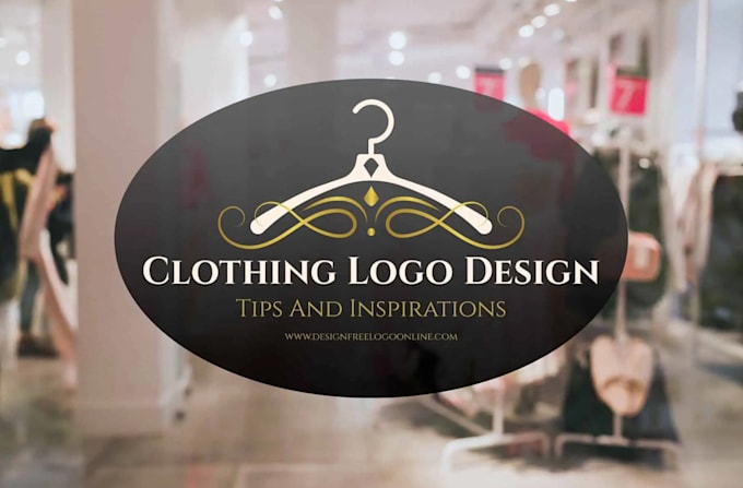 do creative impressive clothing logo design with copyright