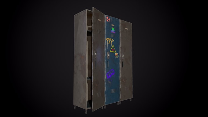 do amazing 3d stylized and realistic texturing for your models