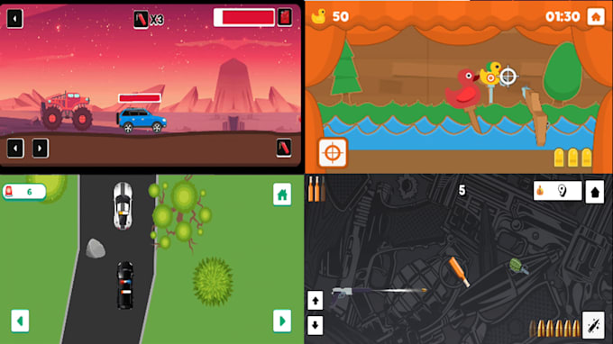 do unity 2d mobile game multiplayer 2d game development for IOS android mechanic