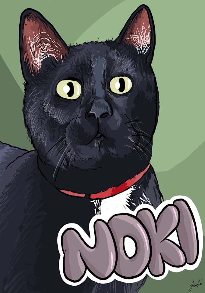 draw your pet as a cartoon
