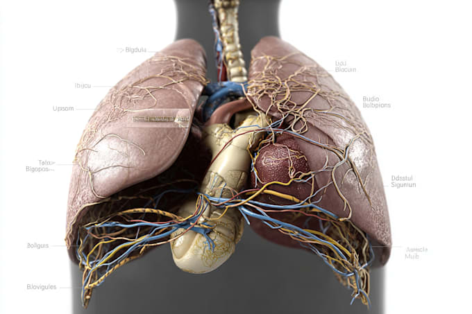 create 2d medical anatomy illustrations and animations