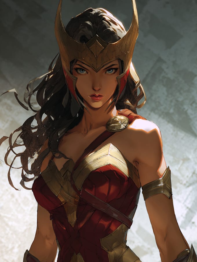 do a charcter of comic or design your comic character