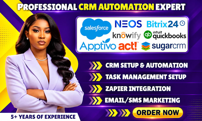 setup salesforce automation bitrix24 apptivo quickbooks integration act sugarcrm