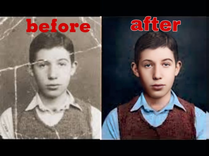 restore old photos fix and colorize old photos