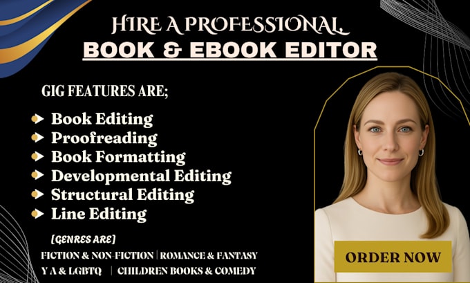 expertly edit your book for content, developmental, and structural editing
