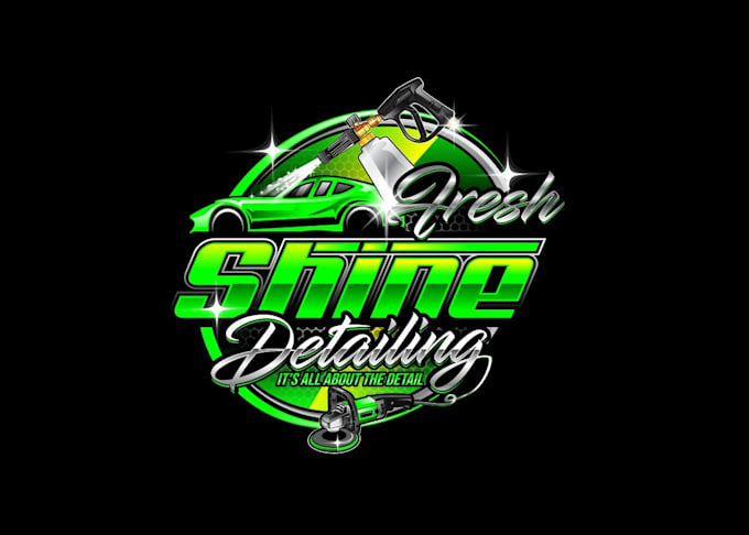 create wonderful and excellent detailing logo design