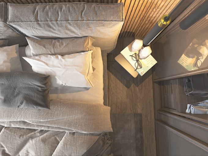 draw detailed 2d autocad plans and realistic 3ddesigns