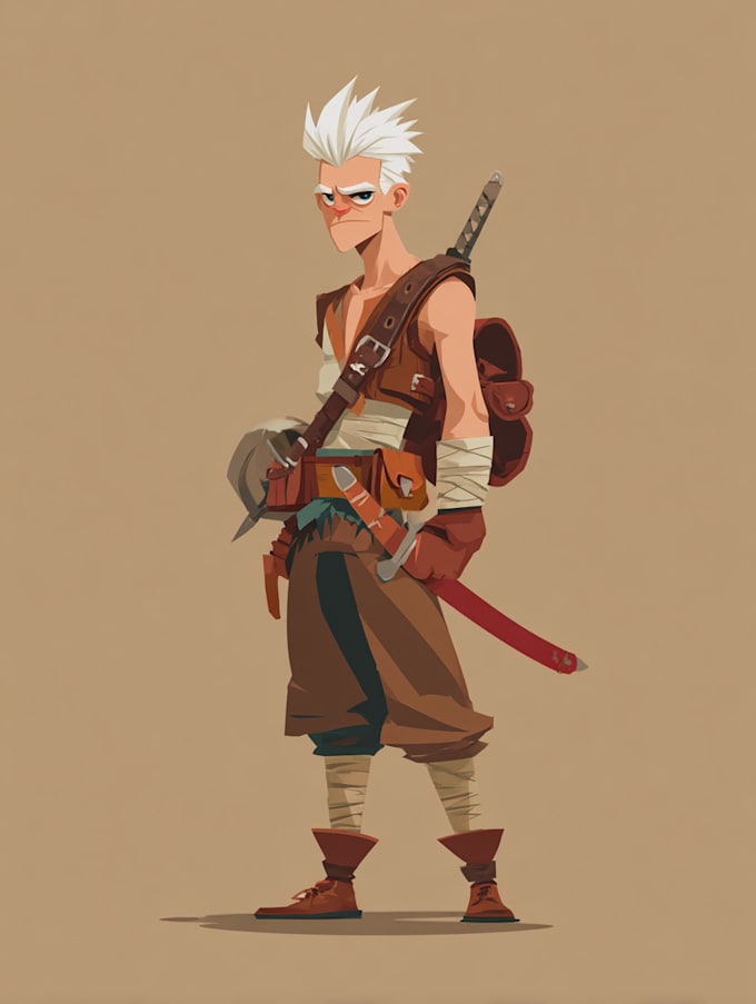 do 2d game characters and game assets