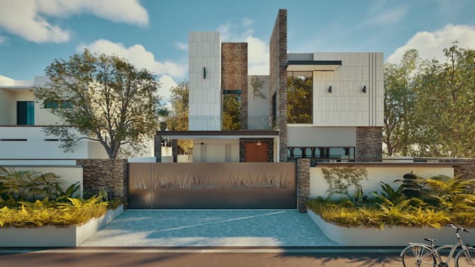 do 3d exterior visualization in twinmotion