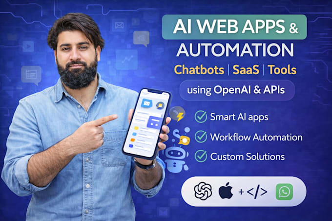 build an ai saas mvp or custom chatbot with openai