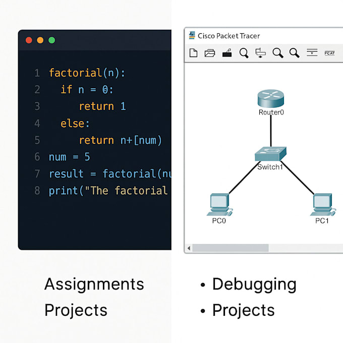 create programming assignments, networking tasks, and projects