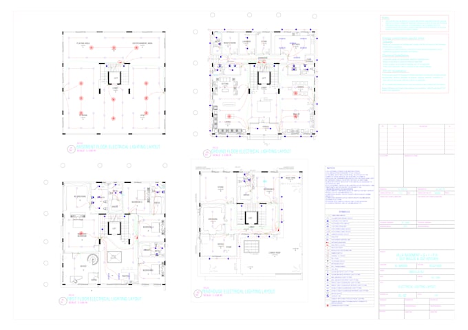 do electrical engineering design, drawings, boq and calculations