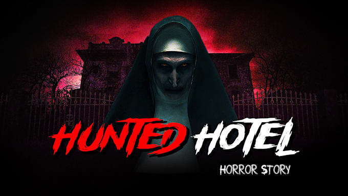 design horror youtube thumbnail