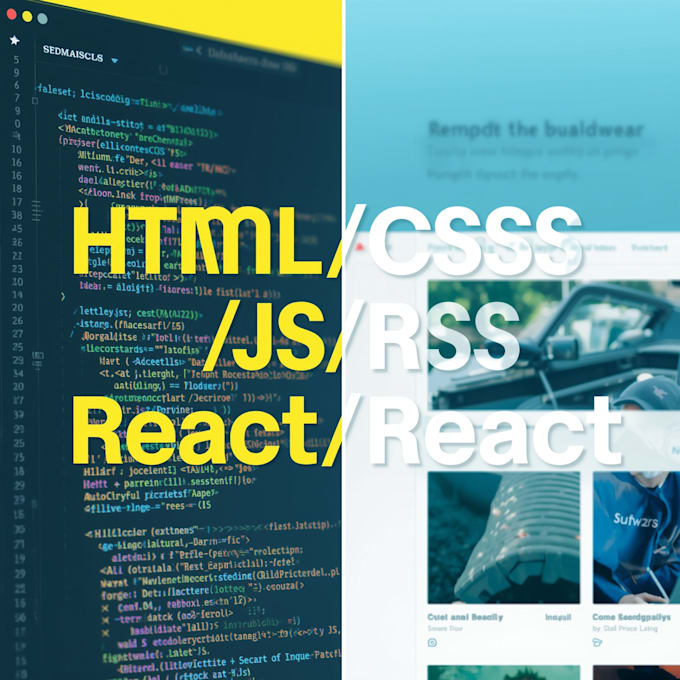 fix HTML, CSS, javascript, and react website issues fast
