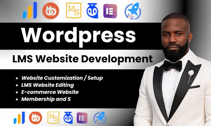 wordpress lms website with learndash, buddyboss tutor lms pro, masterstudy