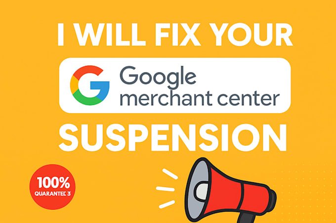 fix google merchant center suspension and misrepresentation