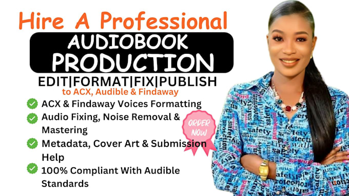 fix edit format publish your audiobook to amazon acx audible findaway voices