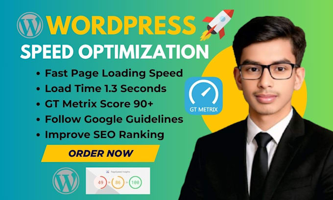 do wordpress speed optimization for google page speed and gtmetrix