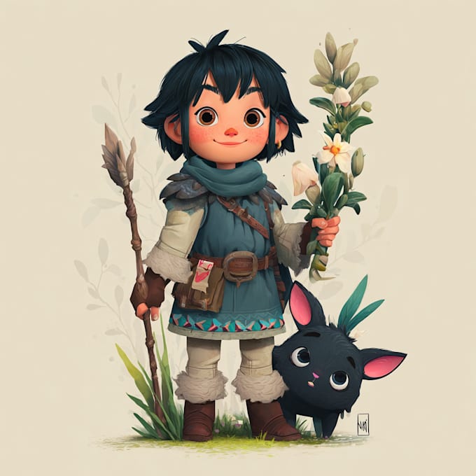 chibi art commissions adorable custom characters
