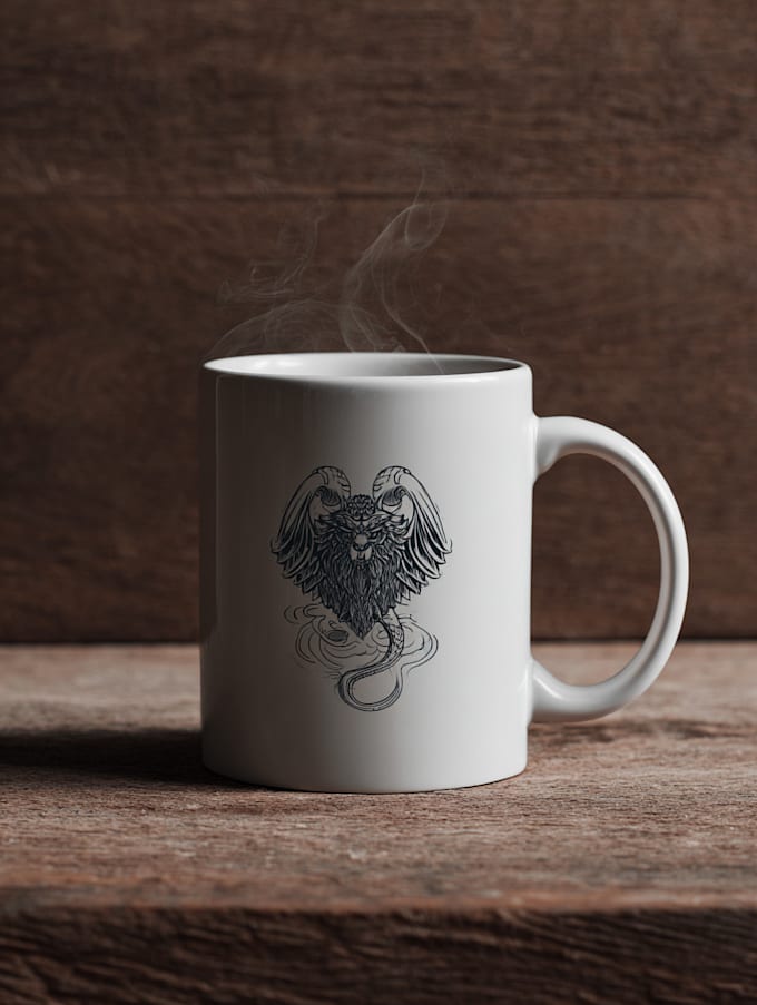 draw a mug or coffee mug design