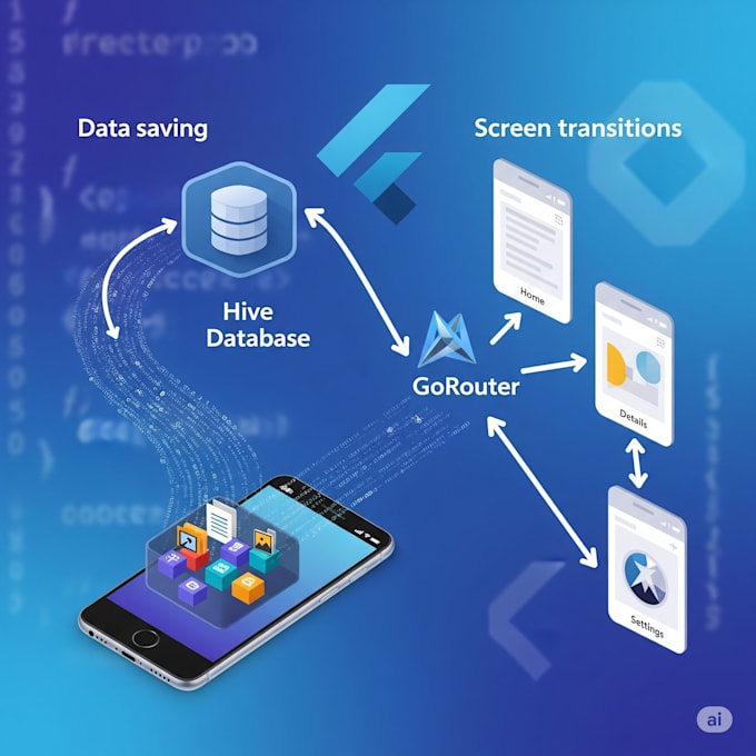 create high quality flutter android and ios apps using bloc and gorouter