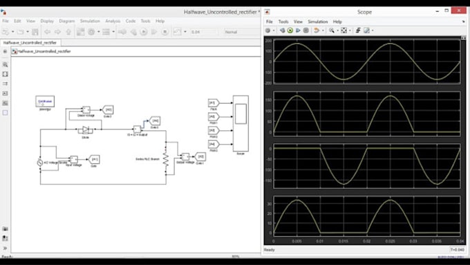 do matlab programming and simulink electrical projects