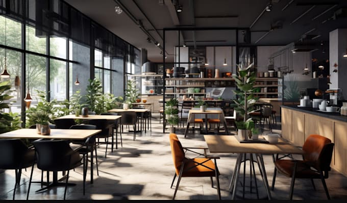 redesign restaurant interior, cafe, shops, bar, landscape, coffee shop, lobby