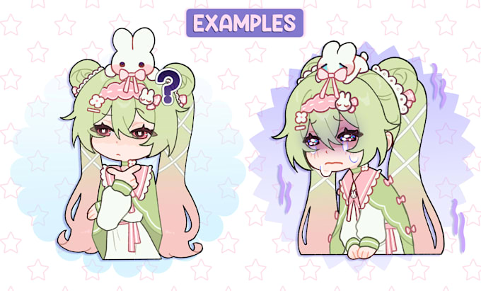 draw silly emote art for stream and more