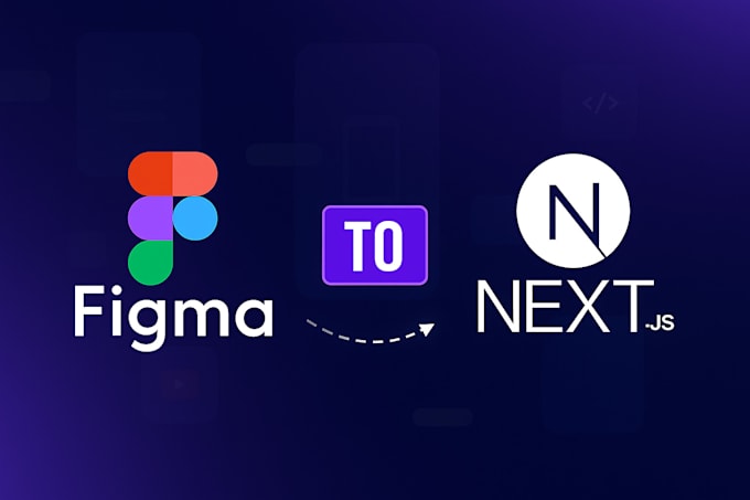 convert figma to next js and react js website