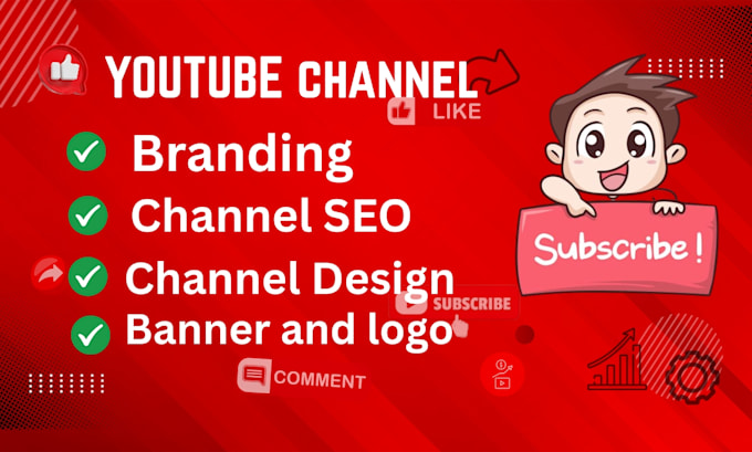create and set up your youtube channel professionally